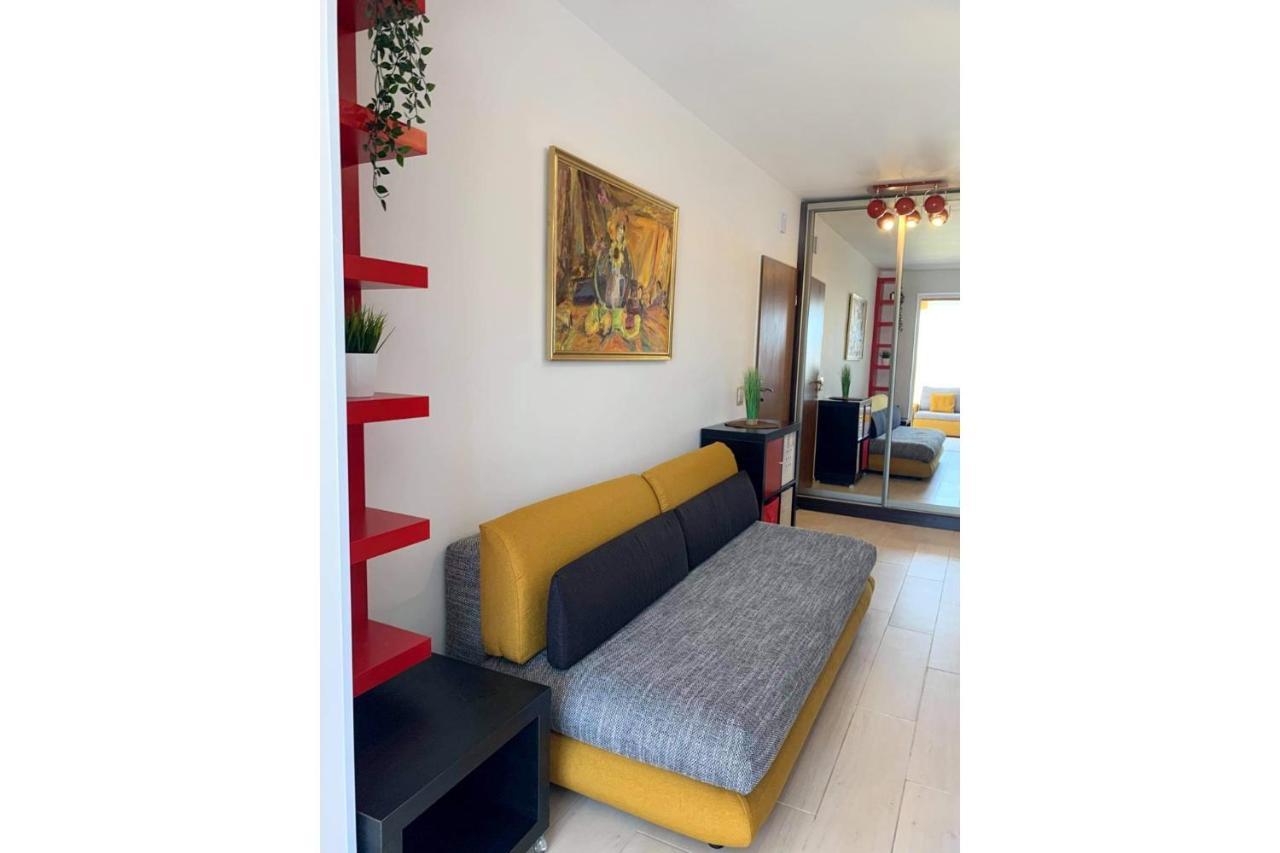 Sunset View Przy Samym Morzu Plazy Apartment Primorsko Luaran gambar