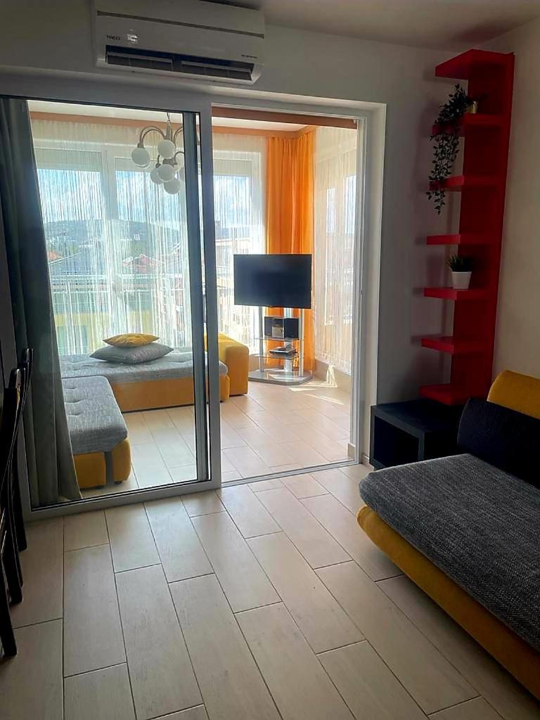 Sunset View Przy Samym Morzu Plazy Apartment Primorsko Luaran gambar