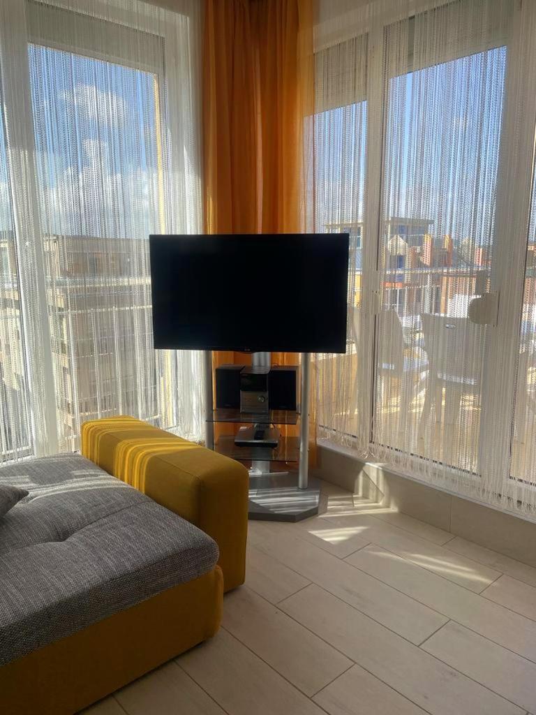 Sunset View Przy Samym Morzu Plazy Apartment Primorsko Luaran gambar